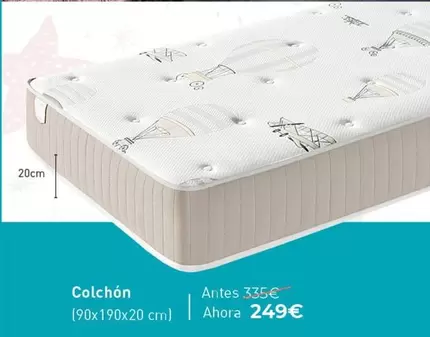 Oferta de Colchón por 249€ en Mubak