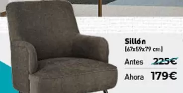 Oferta de Sillón  por 179€ en Mubak