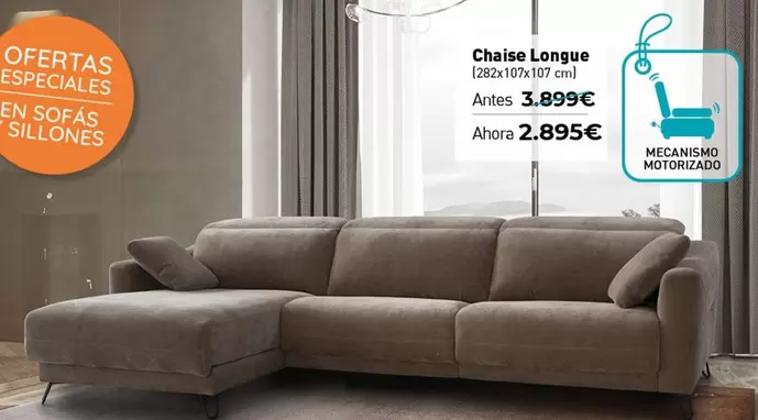 Oferta de Chaise Longue por 2895€ en Mubak