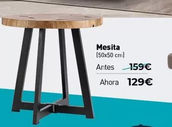 Oferta de Mesita por 129€ en Mubak