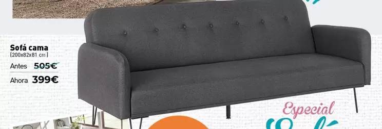 Oferta de Sofá Cama por 399€ en Mubak