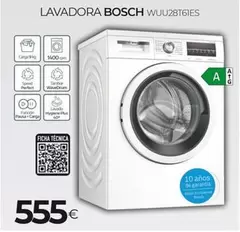 Oferta de Perfect - Bosch - Lavadora por 555€ en Tien 21