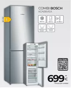 Oferta de Bosch - Combi KGN36VIEA por 699€ en Tien 21