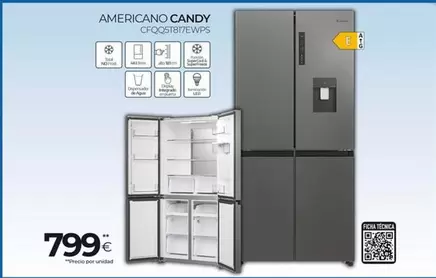 Oferta de Candy - Americano por 799€ en Tien 21