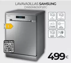 Oferta de Samsung - Lavavajillas por 499€ en Tien 21