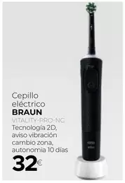 Oferta de Braun - Cepillo Electrico por 32€ en Tien 21