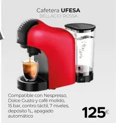 Oferta de Nespresso - Cafetera por 125€ en Tien 21