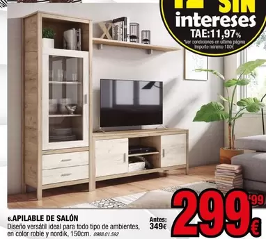 Oferta de Ideal - SAPILABLE DE SALON por 299,99€ en Rapimueble