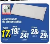 Oferta de Almohada De Viscoelastica por 1719,99€ en Rapimueble