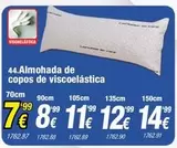 Oferta de Almohada De Copos De Viscoelastica por 7,99€ en Rapimueble