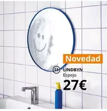 Oferta de Lindbyn Espejo por 27€ en IKEA