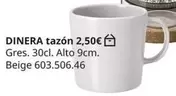 Oferta de Dinera - Tazon por 2,5€ en IKEA