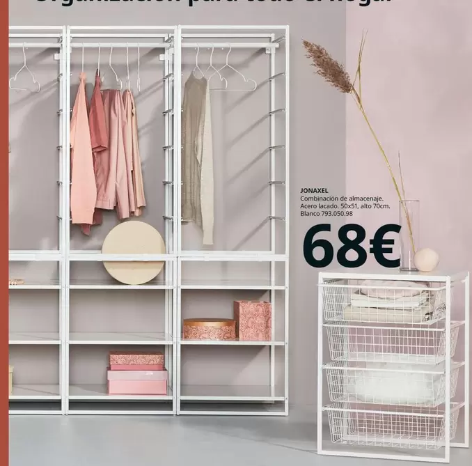 Oferta de Jonaxel Combinación De Almacenaje por 68€ en IKEA