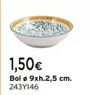 Oferta de Bol 9xh.2.5 Cm. por 1,5€ en Cadena88