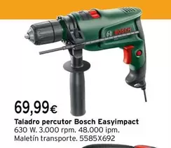 Oferta de Bosch - Taladro Percutor Easyimpact  por 69,99€ en Cadena88