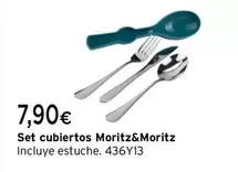 Oferta de Moritz&Moritz - Set Cubiertos  por 7,9€ en Cadena88