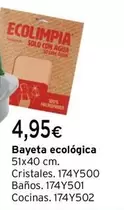 Oferta de Bayeta Ecológica por 4,95€ en Cadena88