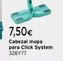 Oferta de Cabezal Mopa Para Click System por 7,5€ en Cadena88