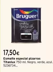 Oferta de Bruguer - Esmalte Especial Pizarras Titanlux por 17,5€ en Cadena88