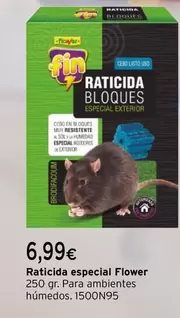 Oferta de Flower - Raticida Especial por 6,99€ en Cadena88