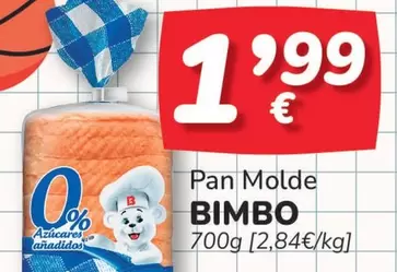 Oferta de Pan - Bimbo -  Molde por 1,99€ en Supermercados Codi