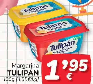 Oferta de Tulipán - Margarina por 1,95€ en Supermercados Codi