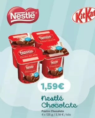 Oferta de Nestlé - Chocolate por 1,59€ en Supermercados Codi