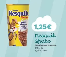 Oferta de Nesquik - Bebida Con Chocolate por 1,25€ en Supermercados Codi