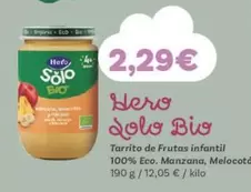 Oferta de Hero - Tarrito De Frutas Infantil 100% Eco por 2,29€ en Supermercados Codi