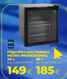 Oferta de Metro Professional - Frigorifico Para Bebidas por 149€ en Makro