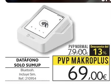 Oferta de Sumup - Datafono - Solo por 69€ en Makro