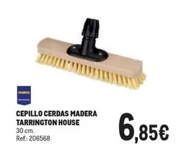 Oferta de Makro - Cepillo Cerdas Madera Tarrington House por 6,85€ en Makro