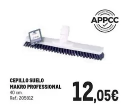 Oferta de Makro - Cepillo Suelo por 12,05€ en Makro