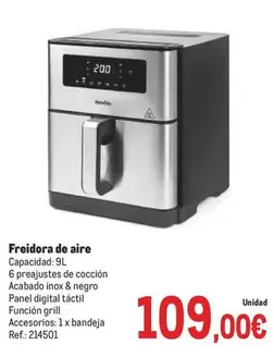 Oferta de Freidora De Aire por 109€ en Makro