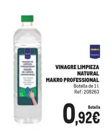 Oferta de Makro - Makro Professional - Vinagre Limpieza Natural por 0,92€ en Makro