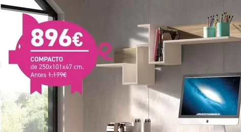 Oferta de Compacto por 896€ en Merkamueble