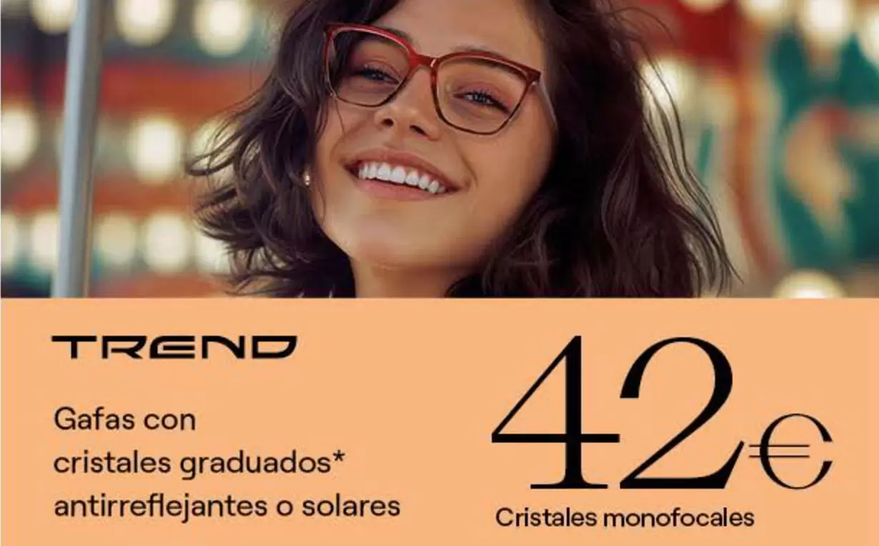 Oferta de Solares - Trend - Gafas Con Cristales Graduados por 42€ en Gafas Completas