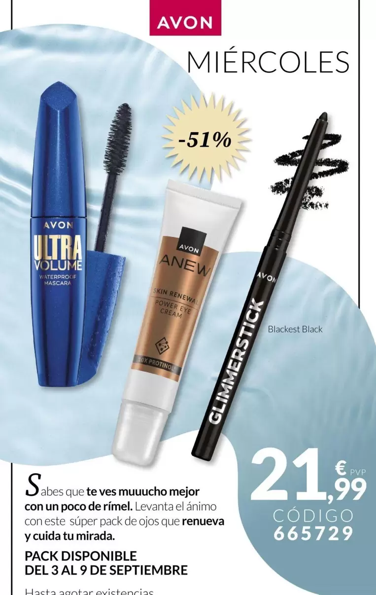 Oferta de Anew - Pack Disponible por 21,99€ en AVON