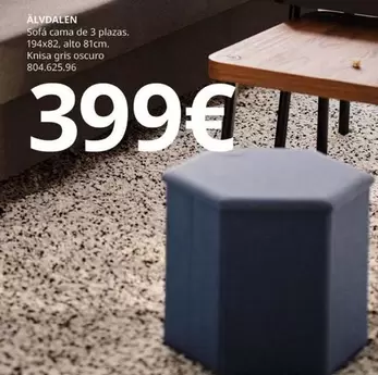 Oferta de Älvdalen - Sofá Cama De 3 Plazas por 399€ en IKEA