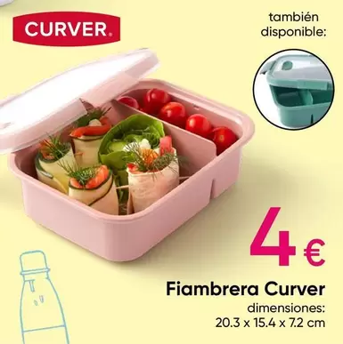 Oferta de Curver - Fiambrera Curver por 4€ en Pepco