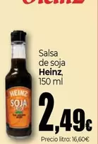 Oferta de Heinz - Salsa De Soja por 2,49€ en Unide Market