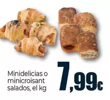 Oferta de Minidelicias O Minicroisant Salados por 7,99€ en Unide Market