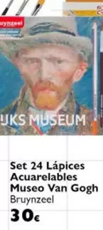 Oferta de Museum - Set 24 Lápices Acuarelables Museo Van Gogh por 30€ en Milbby