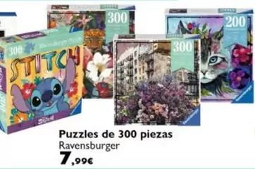 Oferta de Stitch - ravensburger - Puzzles De 300 Piezas por 7,99€ en Milbby