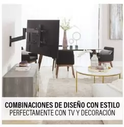 Oferta de Combinaciones De Diseño Con Estilo Perfectamente Con Tv Y Decoracion en Costco