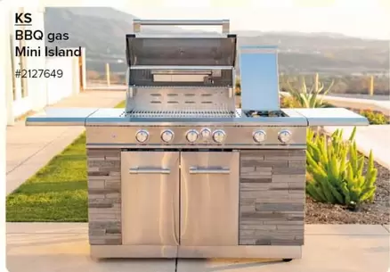 Oferta de Ks - Bbq Gas Mini Island en Costco