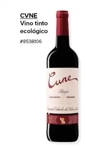 Oferta de Cune - Cvne - Vino Tinto Ecologico en Costco