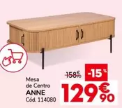 Oferta de Anne Mesa De Centro por 129,9€ en Conforama