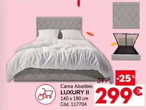 Oferta de Luxury - Luxury Ii Cama Abatible por 299€ en Conforama