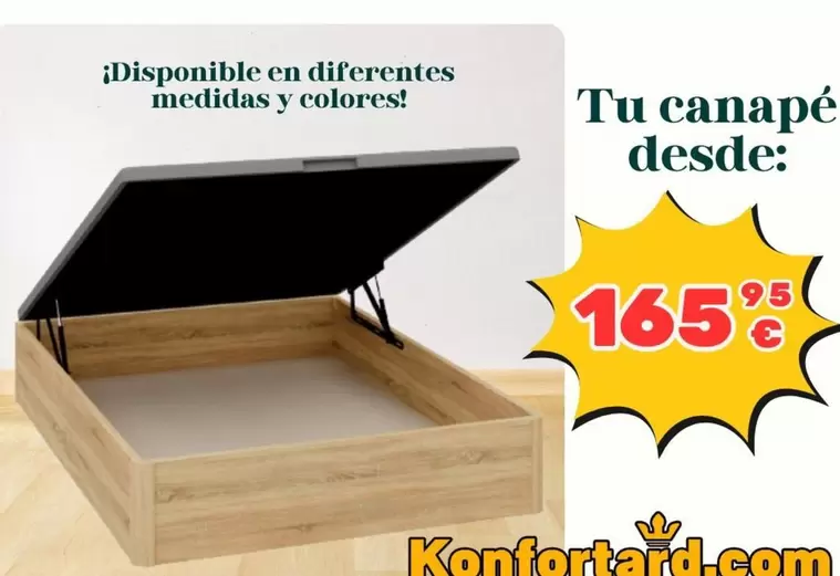 Oferta de Konfortard Com 165.95 por 165,95€ en Konfortard